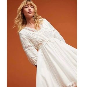 NWT Anthropologie Eri Ali Gustavia Lace Dress